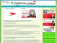 Tablet Screenshot of cardinalcreek.org